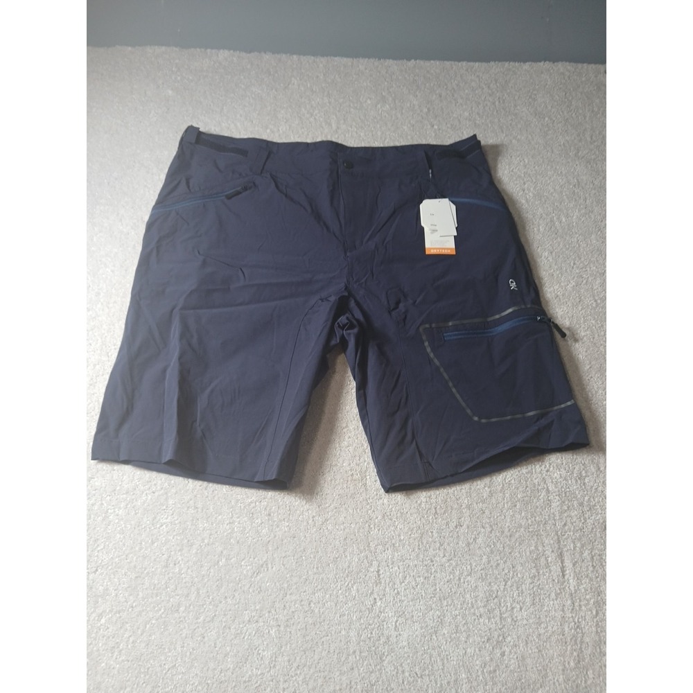 Little Donkey Andy Mens 3XL Lightweight Quick Dry Hiking Shorts Navy NWT